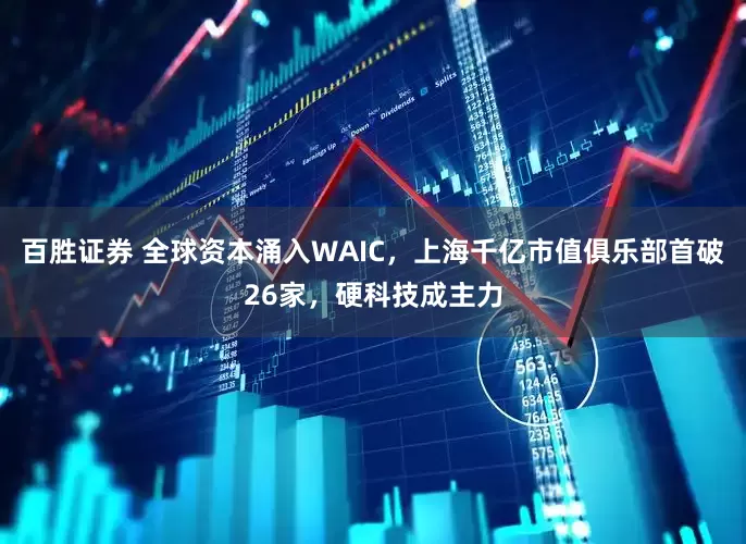 百胜证券 全球资本涌入WAIC，上海千亿市值俱乐部首破26家，硬科技成主力